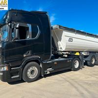 Scania r 580 trattore con semirimorchio menci