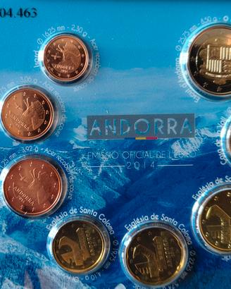 Andorra (2014): la prima serie in euro

