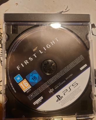007 First light nuovo NO COVER ORIGINALE