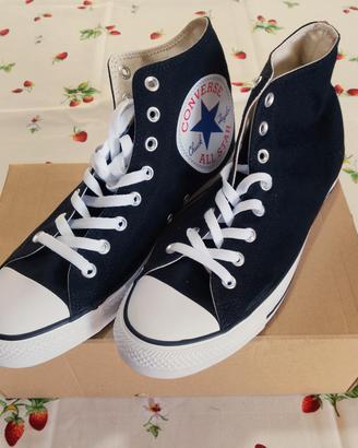 Converse All Star HI Nere Tg 44 NUOVE