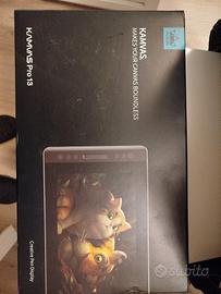 Tavoletta grafica Huion Kamvas pro 13 con penna
