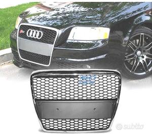 GRIGLIA PER AUDI A6 4F 04-08 LOOK RS6 COLORE ARGEN