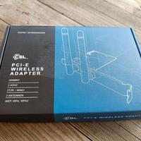 Scheda di rete wifi PCI-E CSL Adattatore Wireless