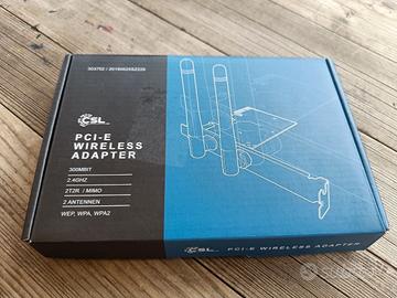 Scheda di rete wifi PCI-E CSL Adattatore Wireless