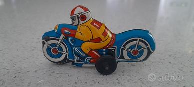 Moto giocattolo in latta Japan