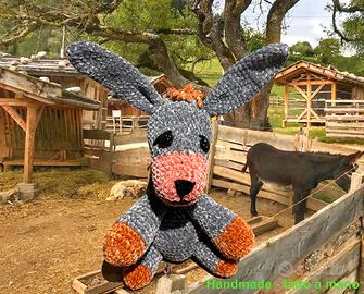 Amigurumi asinello di peluches fatto a mano Handma