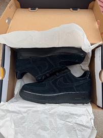 Nike Air Force 1 Low ‘07 Triple Black Suede