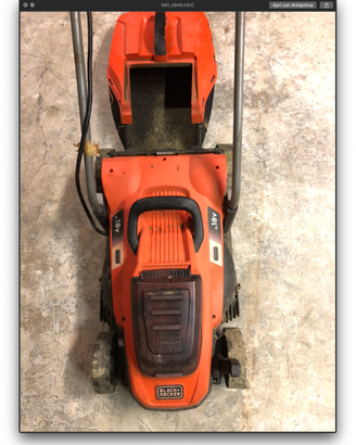 BLACK&DECKER RASAERBA TAGLIAERBA A BATTERIA