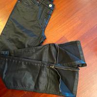 Pantaloni effetto pelle donna taglia 40