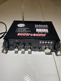 Amplificatore HiFi Stereo BT Radio Portatile