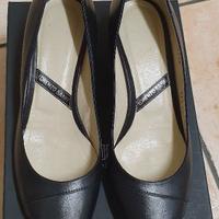 Scarpe decollete con zeppa da donna