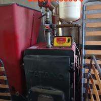 CALDAIA A PELLE E LEGNA TATANO