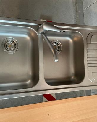Lavello cucina Franke doppia vasca + rubinetto