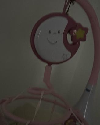 Giostrina per lettino chicco colore  rosa