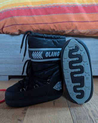 Doposci OLANG Neri Modello Classico - Taglia 35/37