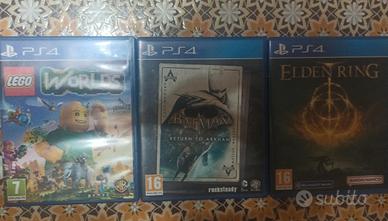 Giochi PS4/5 Elden Ring e Batman scam.bio anche