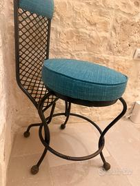 Sedie d'epoca in stile  inglese: vintage design