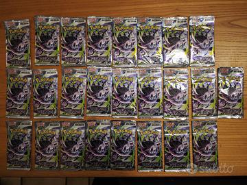 Lotto 25 buste Pokémon JP MEGA Abyss Eye