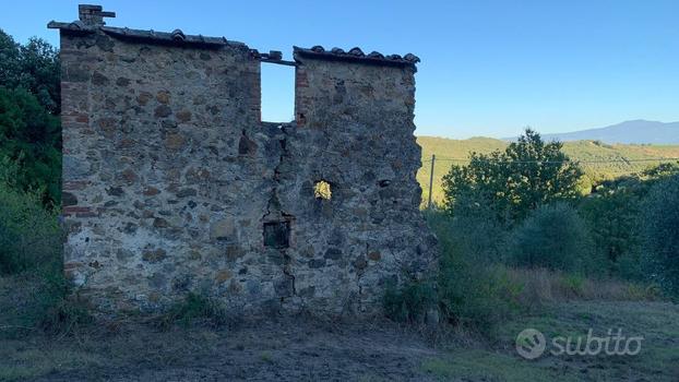 Rudere (abitazione) con terreno e bosco