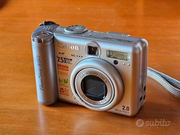 fotocamera Canon A60 non funzionante