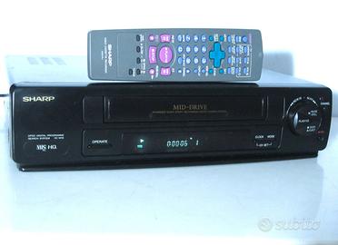 VIDEOREGISTRATORE VHS revisionato SHARP VC-M19