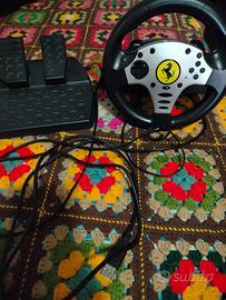 volante Ferrari con pedaliera PS3 / pc
