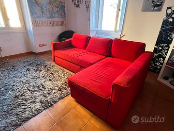 Divano contenitore con penisola