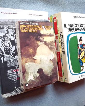Lotto 8 libri classici - storici  60/70 vintage
