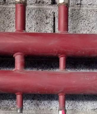 Collettore complanare per caldaia