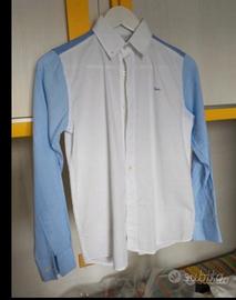 camicia harmont &Blaine bianca e azzurra