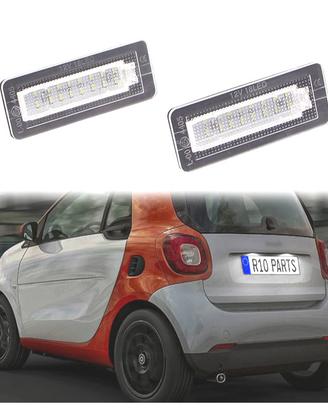 LUCI TARGA A LED PER SMART FORTWO