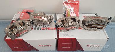 PINZE BREMBO MONOBLOCCO GP4MS 100mm RICAVATE PIENO