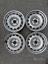 Set 4 Cerchi in Acciaio (OEM GMl) 14" - 5.5J ET49