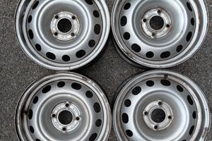 Set 4 Cerchi in Acciaio (OEM GMl) 14" - 5.5J ET49