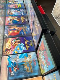 Videocassette walt disney 40 pezzi