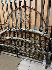 Letto in ferro battuto veneziano