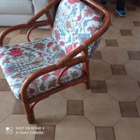 poltrona in bambù