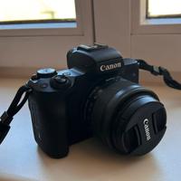 Canon EOS M50 mark II + obiettivo 15-45mm