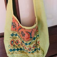 Botsa verde in stoffa