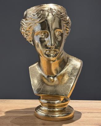 Portavaso in Resina Busto Oro Vacchetti.