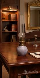 lampada  a olio in ceramica  francese