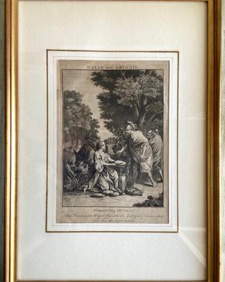 Stampa "David and Abigail"