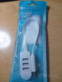 Hub USB Multifunzionale Splitter Porta USB 2.0