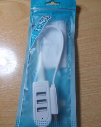 Hub USB Multifunzionale Splitter Porta USB 2.0