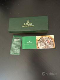 SERVICE BOX ROLEX/MODELLI ANNI 80-90