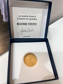 Medaglia olimpiadi milano cortina