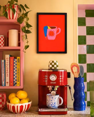 Devorazione murale cucina - “Buongiorno”