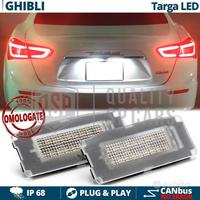 Luci Targa LED Maserati Ghibli Placchette CANbus
