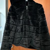 Pellicciotto nero, marca CENSURED, tg. M