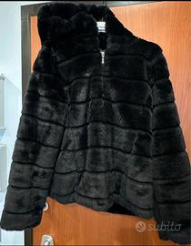 Pellicciotto nero, marca CENSURED, tg. M